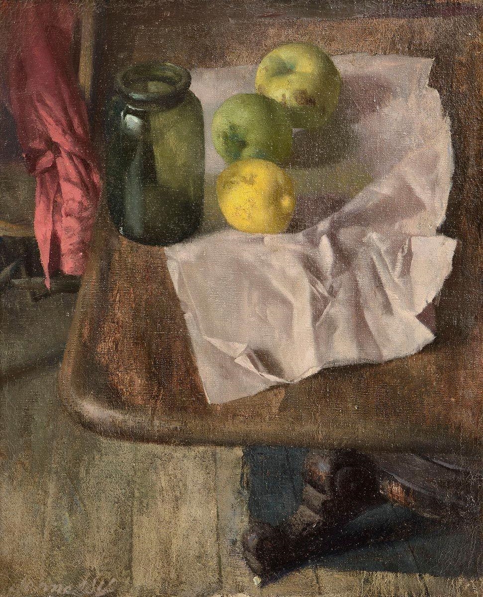 Artwork by Patrick Hennessy, Studio Table, Made of oil on canvas