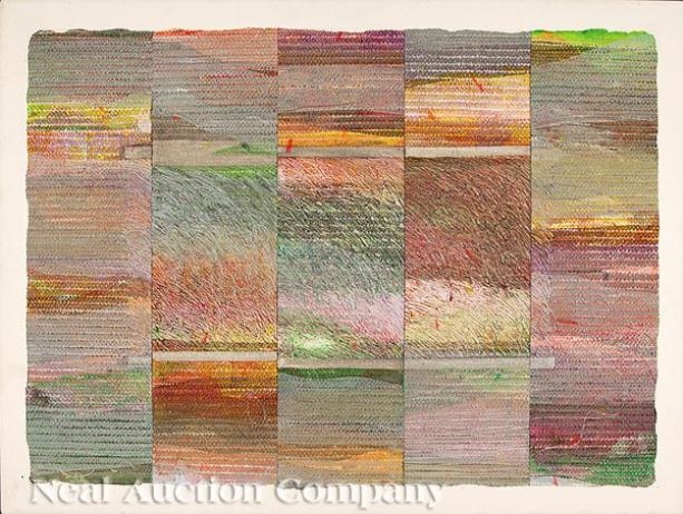 Artwork by Philip Edward Mullen, Meadow III, Made of Oil on canvas