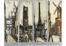 ベルナール・ビュッフェ、【La tour Saint-Jacques】