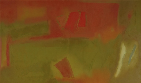 UNTITLED by Esteban Vicente, 1987