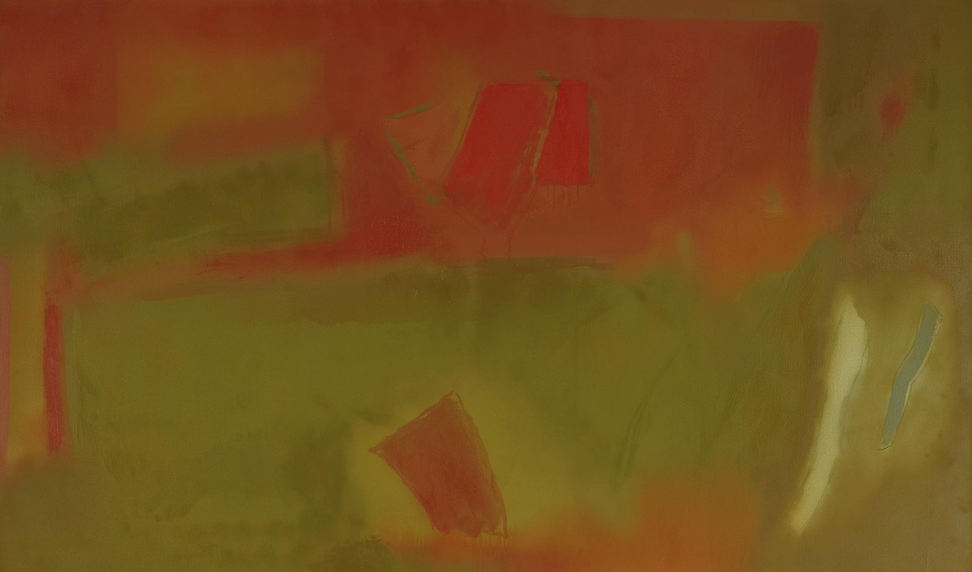 Artwork by Esteban Vicente, UNTITLED, Made of oil on canvas