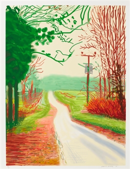 David Hockney: The Arrival of Spring - Pace New York (508 West 25th Street)