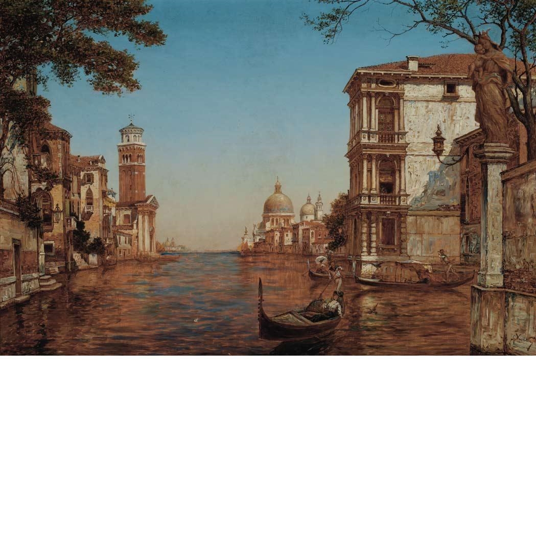 George Vivian | Venetian Canal | MutualArt