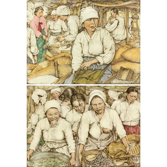 2 works; Haggling; Shrewd Bartering by Willy Seiler