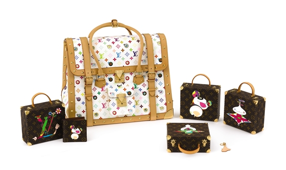 Vuitton Louis | LIMITED EDITION EYE DARE YOU OVERNIGHT BAG, JEWELLERY BOXES, A BI-FOLD WALLET ...