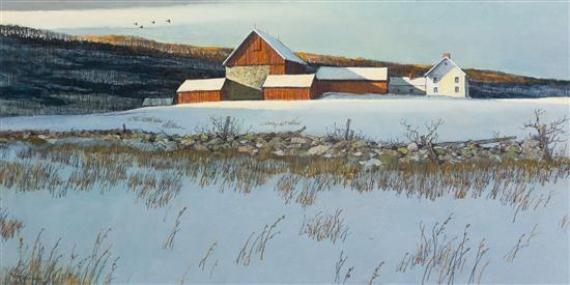 Evening Quiet by Eric Sloane