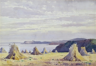 Cornfield, Burniston Bay, Nr. Scarborough - Edward H. Simpson