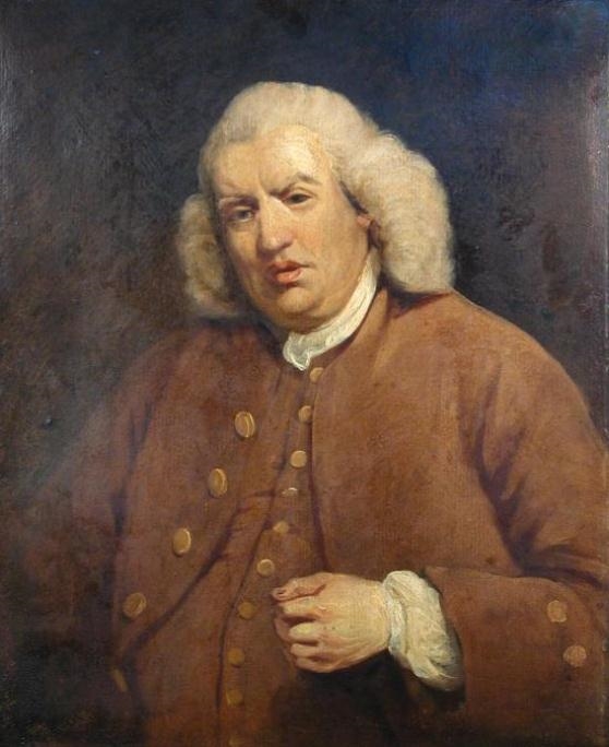 Portrait of Dr Johnson by Sir Joshua Reynolds, 18th century