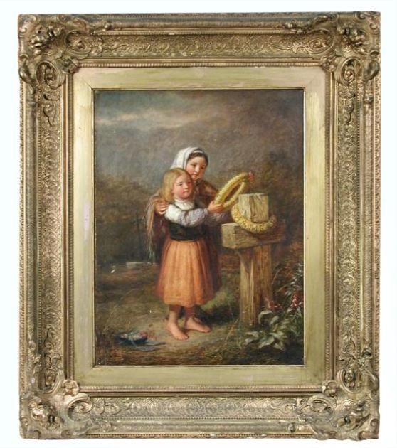 Artwork by Joshua Hargrave Samms Mann, Immortelles, Made of Oil on canvas