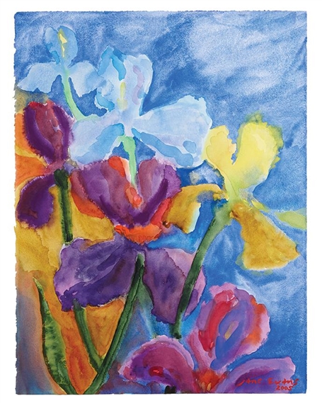 October Flowers II by Jane Evans, 1988