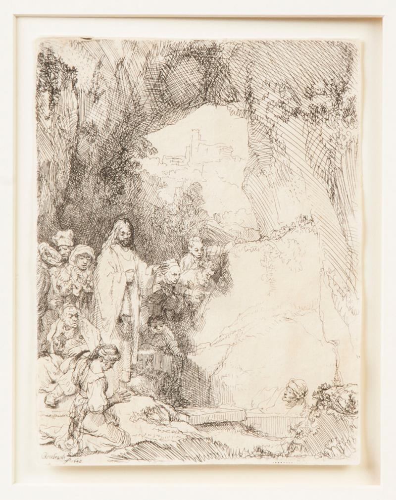 Rembrandt van Rijn | The Raising of Lazarus | MutualArt