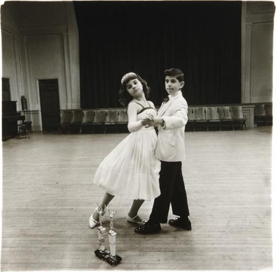 The Junior Interstate Ballroom Dance Champions, Yonkers, N.Y by Diane Arbus, 1962, printed later