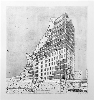Marc Ganzglass: Three new buildings, a fence and a factory - Sandra Gering Inc