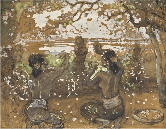 OFFERING by Adrien Jean Le Mayeur de Merprés