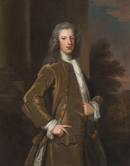 A portrait of a gentleman by Enoch Seeman