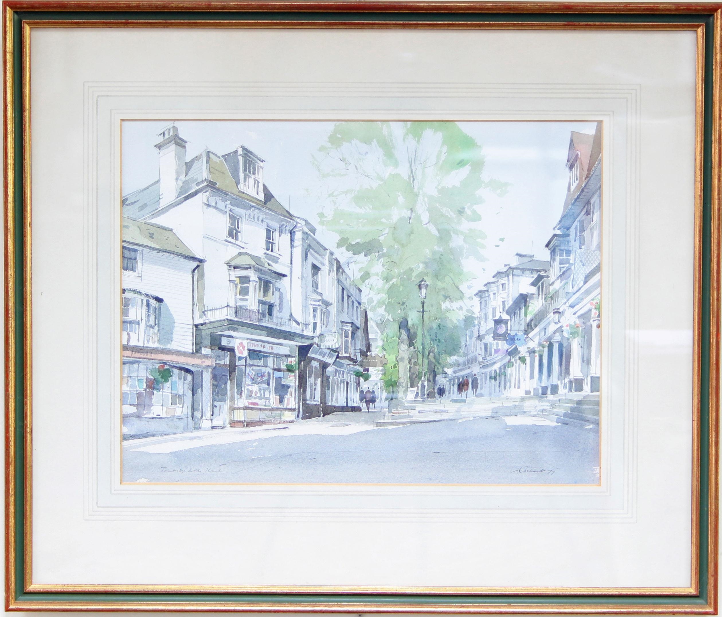 The Pantiles, Tunbridge Wells by Stanley Orchart, 1977