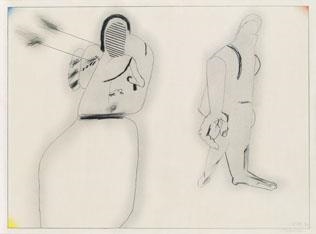 Passanten (Pedestrians) by Karl Anton Fleck, 1970