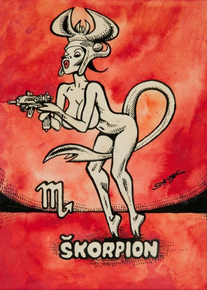 Scorpion by Kaja Saudek