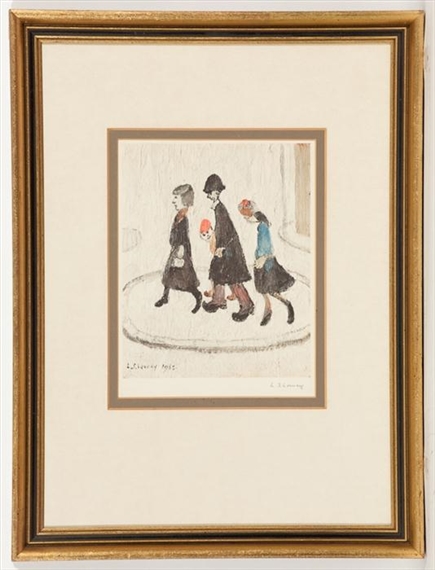 The family by Laurence Stephen Lowry