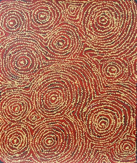 George Ward Tjungurrayi | Tingari Dreaming, 2013 (Circa 1945) | MutualArt