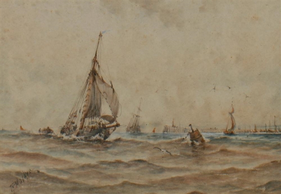 Seascape by Richard W. Markes