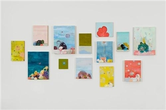 Sarah Lutz:  DOMINO - Brick Walk Fine Art