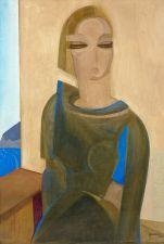 JEUNE FILLE by Emmanuel Gondouin, 1921