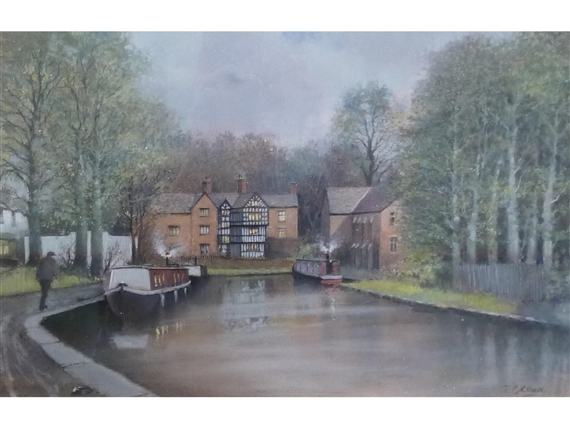 Bridgwater Canal, Worsley by Tom Brown
