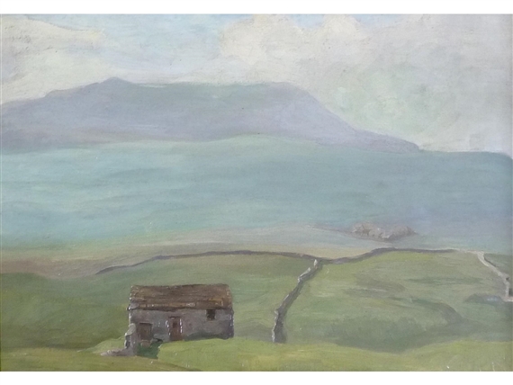 The Lone Cottage, Near Ingelborough, Yorks by Beatrice Langdon
