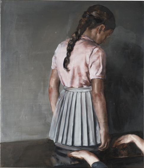THE SKIRT by Michaël Borremans, 2005