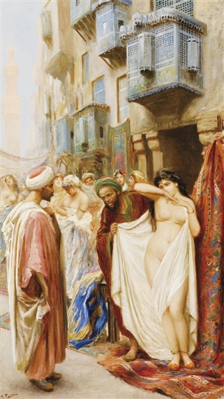 Le marché aux esclaves by Fabio Fabbi