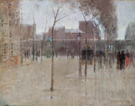 Avenue du Maine by Paul Cornoyer, 1892