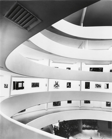 Stoller Ezra Interior Of The New Solomon R Guggenheim