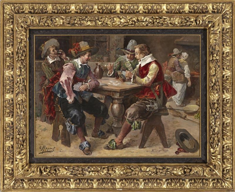 Georges Appert | The Card Players | MutualArt