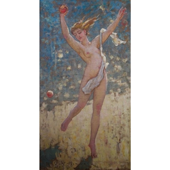 Untitled with Apple - Robert van Vorst Sewell