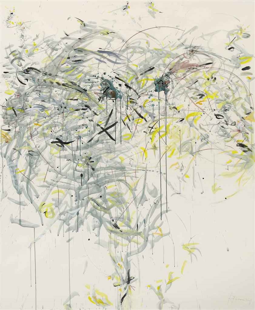 Tree of Winter Dew Drops by Rebecca Horn, 2007