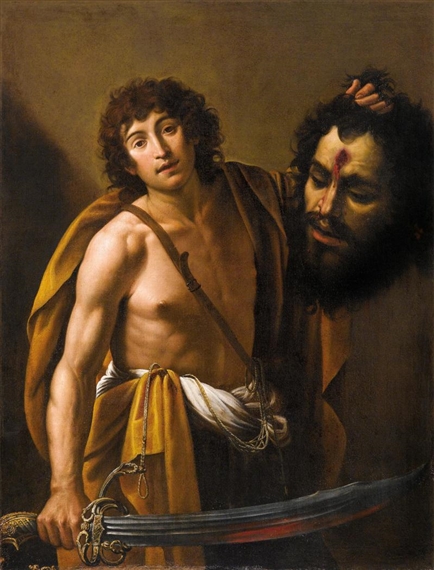 David and Goliath by Giuseppe Vermiglio