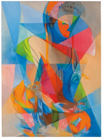 Sho Kannon by Stanton MacDonald-Wright, 1961-62