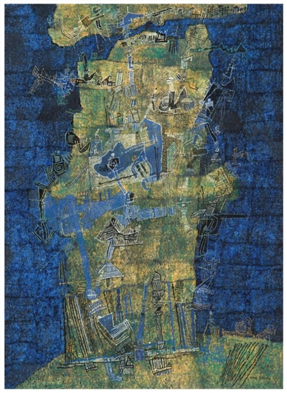 Night Journey by Ynez Johnston, 1965