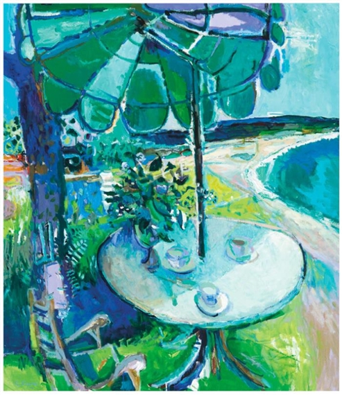 The Green Umbrella by Robert Frame, circa 1960