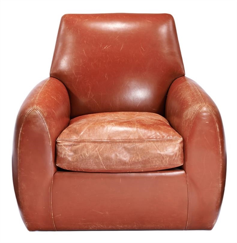 Artwork by Dakota Jackson, Club chairs (3)