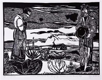 MILLET, VOLSCHENK EN GONZALEZ - TORRES IN DIE KAROO - Elza Botha