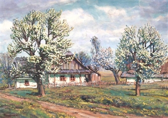 Spring motive of the Highlands - Karel Schauer