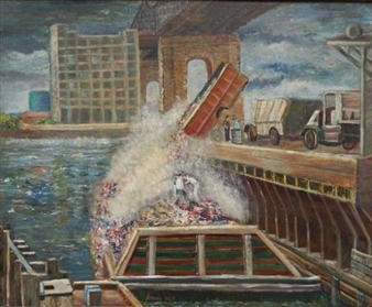 Industrial Scene, New York - Joseph Biel