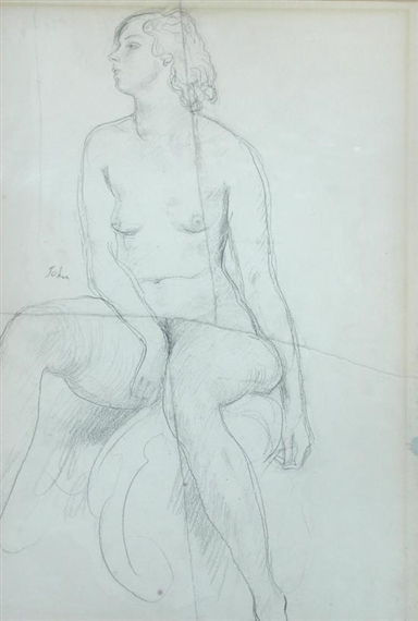 Study of a Girl by Augustus Edwin John