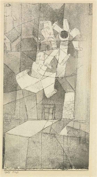 Band-Blume by Paul Klee, 1915