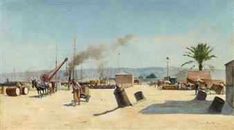 Les Quais D'Alger - Francisque Noailly