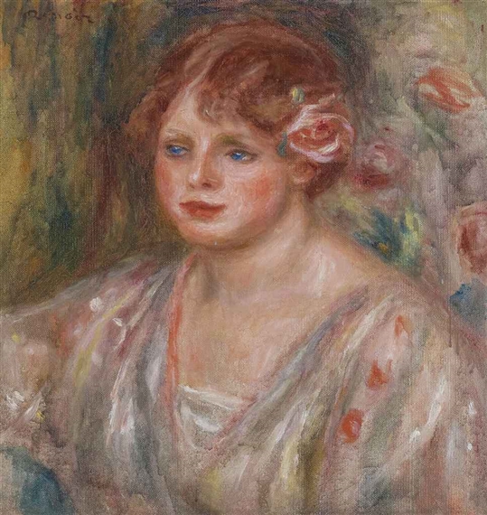 Pierre-Auguste Renoir | PORTRAIT DE LYDIA (1917) | MutualArt