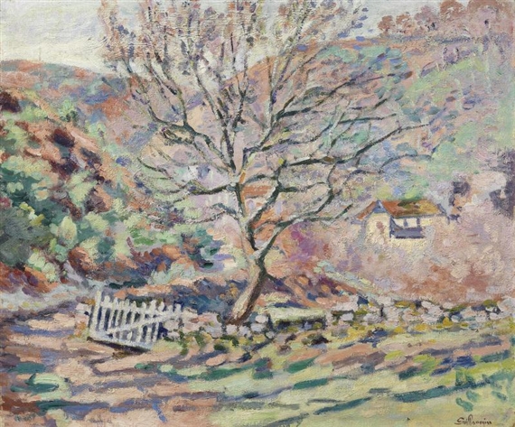 Paysage de Crozant by Armand Guillaumin, 1914