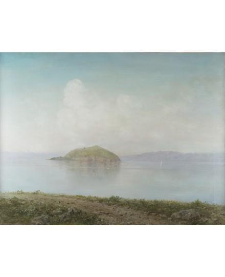 Lake Sevan by Georgii Zakharovitch Bashindzhagian, 1911